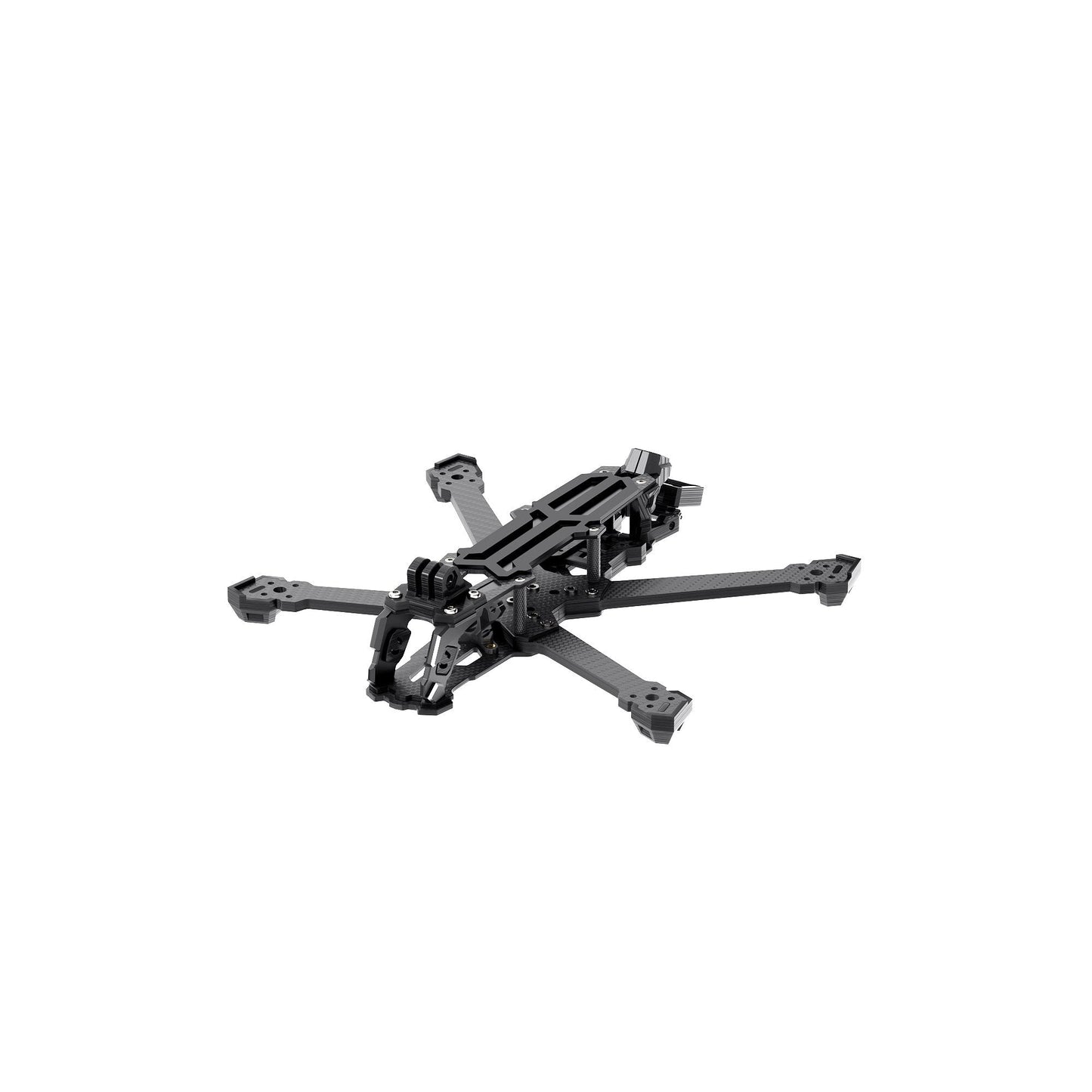 GEPRC GEP-Vapor-D5 FPV Frame, GEPRC GEP-Vapor-D5 FPV drone frame with carbon fiber arms, low-profile top plate, and front camera mount