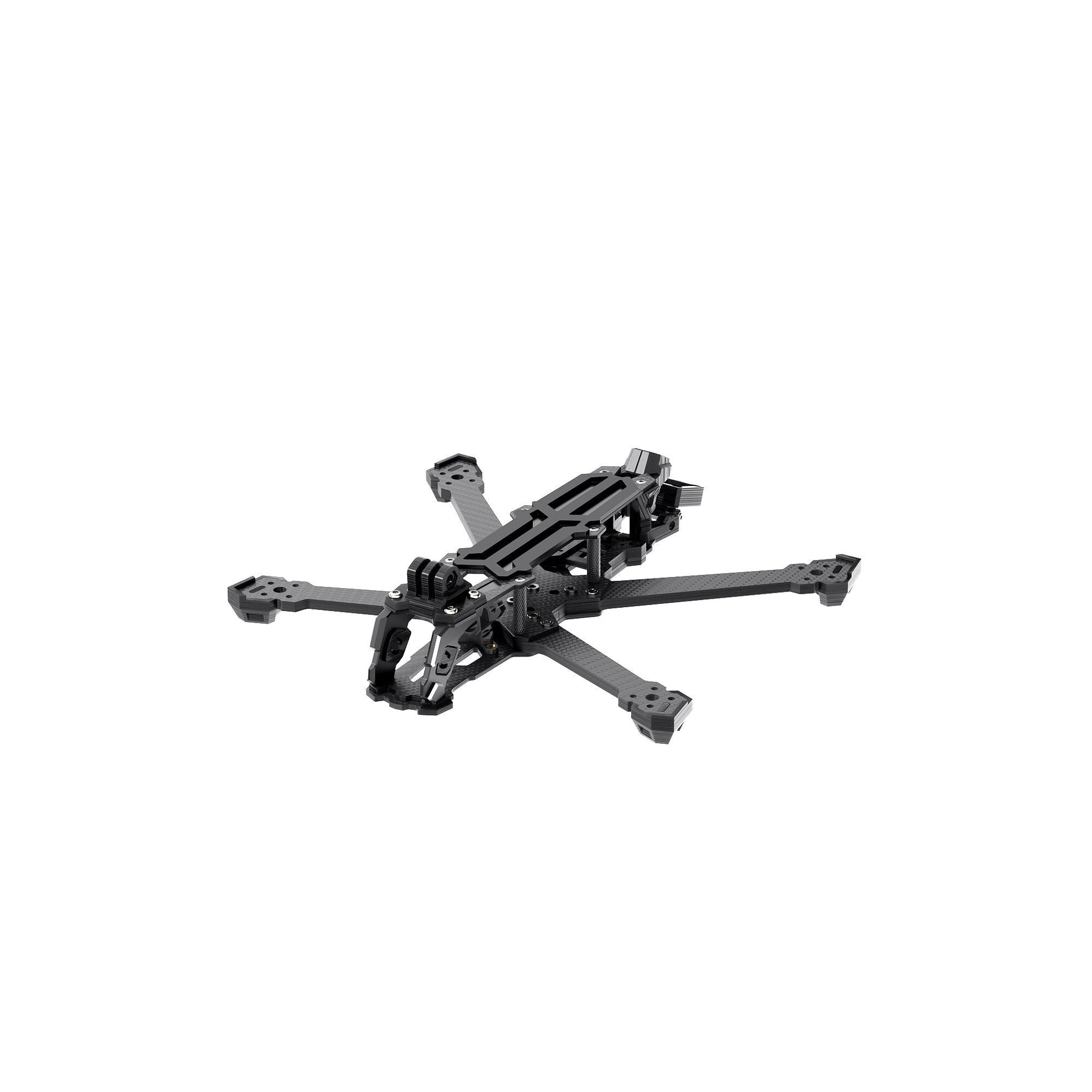 GEPRC GEP-Vapor-D5 FPV Frame, GEPRC GEP-Vapor-D5 FPV drone frame with carbon fiber arms, low-profile top plate, and front camera mount
