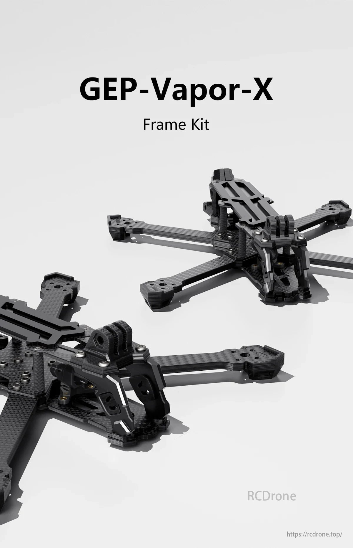 GEP-Vapor-X6 FPV Drone, The wide X-frame design provides stability and maneuverability for excellent flight performance.