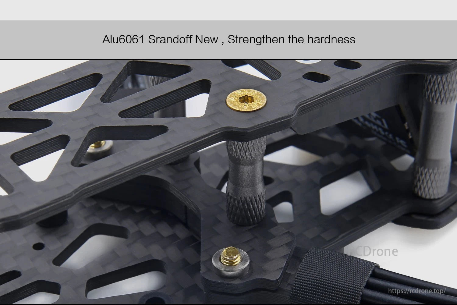 GEPRC Mark4 FPV Drone uses Alu6061 Standoff for better hardness and structure.