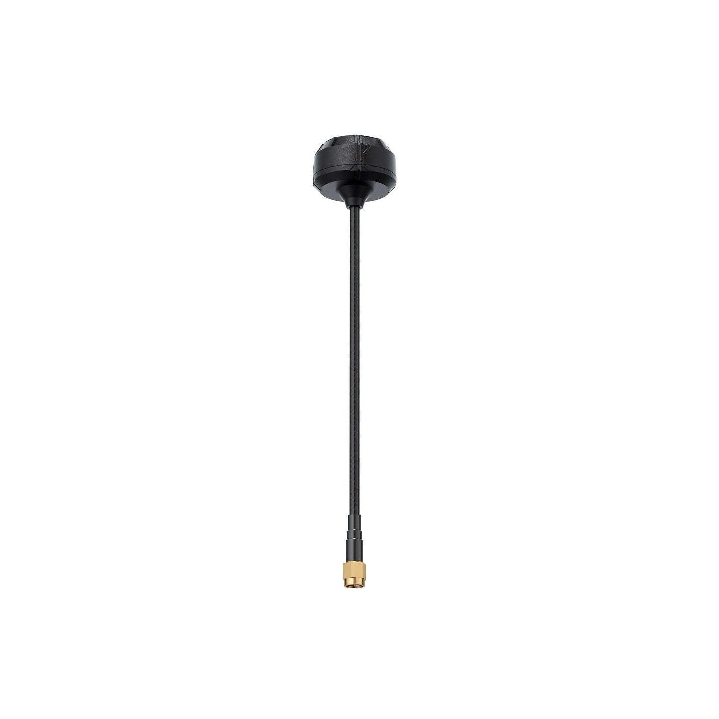 GEPRC Momoda2 4.9G-6G omnidirectional antenna with long black coax cable and gold SMA connector