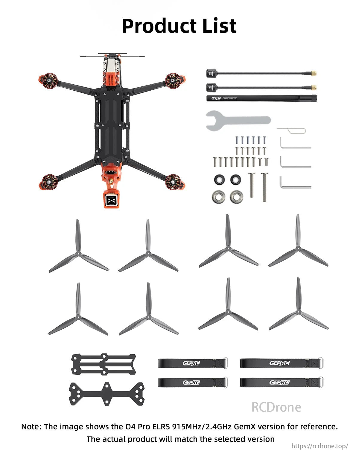 GEPRC Moz7 V2 DJI O4 Pro 7 Inch Long Range FPV, The image shows a mathematical equation written on paper.
