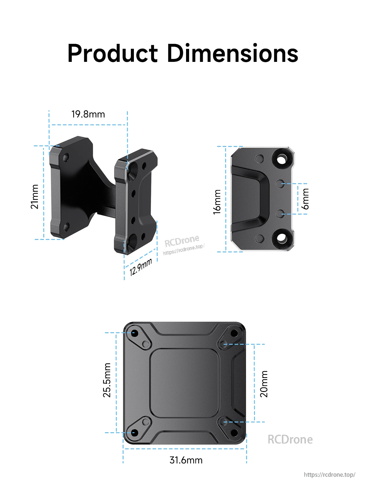 GEPRC O4 Wide Adapter Kit