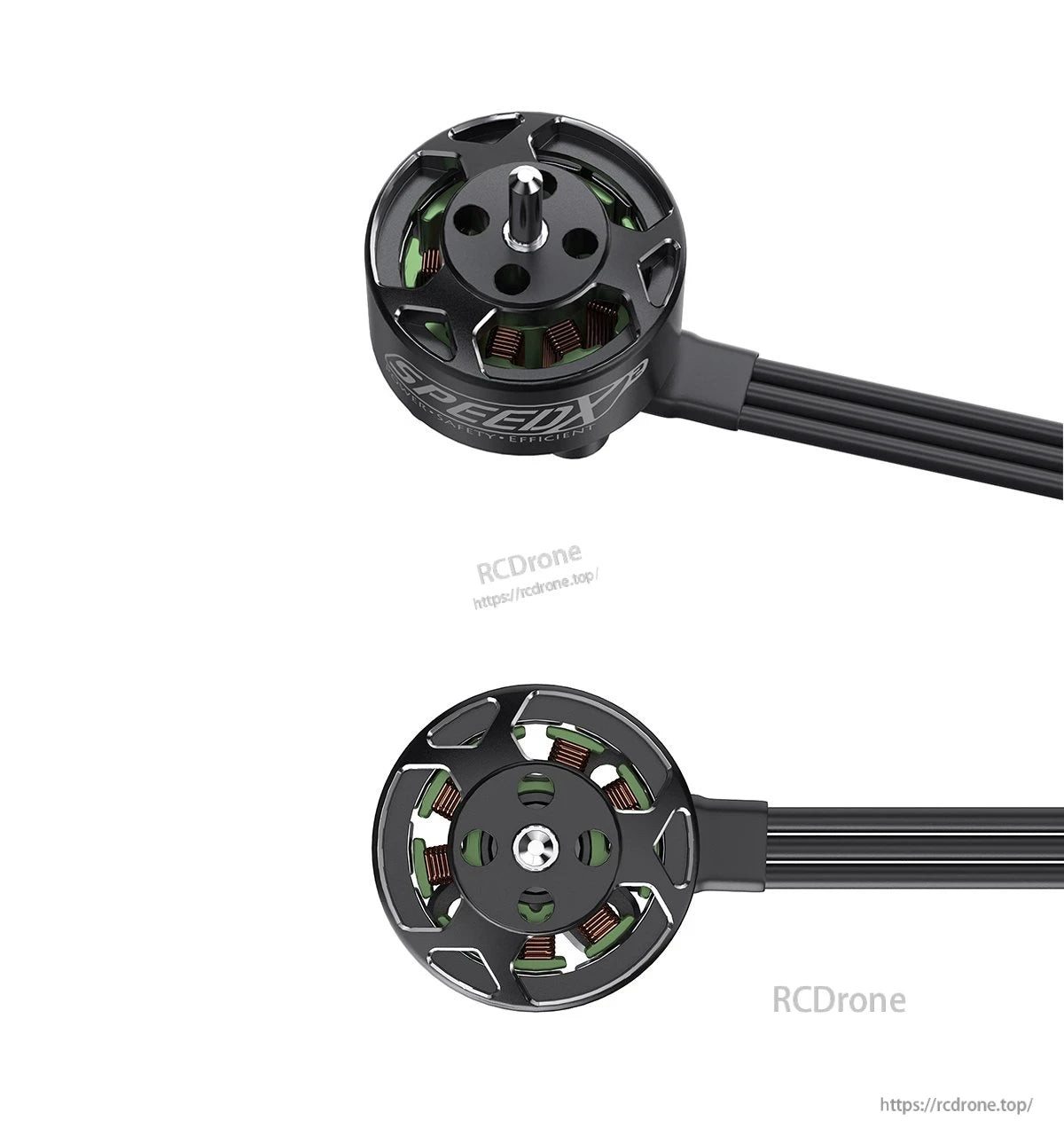 GEPRC SPEEDX2 1104 7500KV Motor, NMB bearings offer high precision for reduced vibration at high speeds.