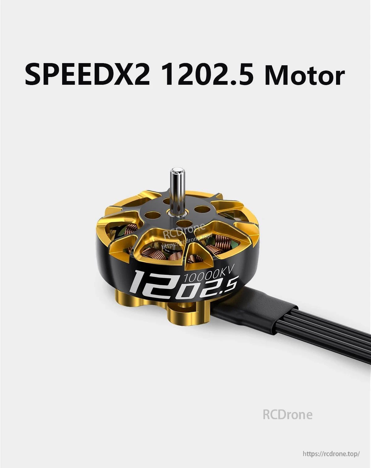 GEPRC SPEEDX2 1202.5 Motor, The device has a 9N12P configuration and 9mmx9mm (M2) mounting pattern.