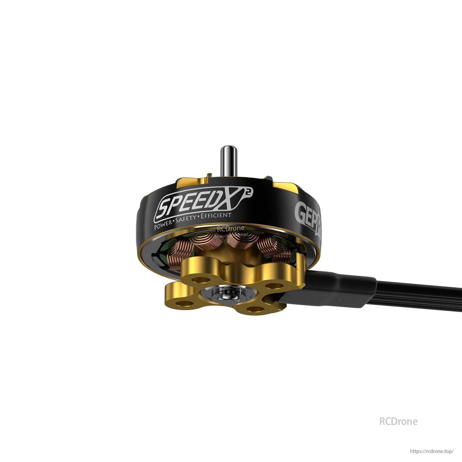 GEPRC SPEEDX2 1202.5 Motor, GEPRC SPEEDX2 motor: 10000/15000KV, 1–2S, 9N12P, 9x9mm, 4.53g—powerful, safe, and efficient.
