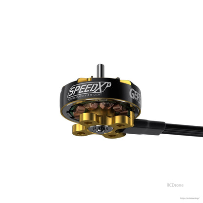 GEPRC SPEEDX2 1202.5 Motor, GEPRC SPEEDX2 motor: 10000/15000KV, 1–2S, 9N12P, 9x9mm, 4.53g—powerful, safe, and efficient.