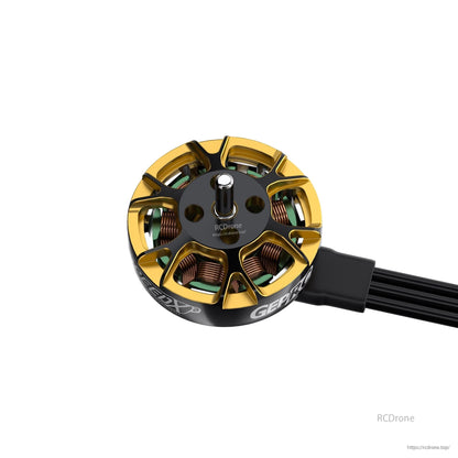 GEPRC SPEEDX2 1202.5 Motor, Speed controller for a motor with varying KV options and dimensions.