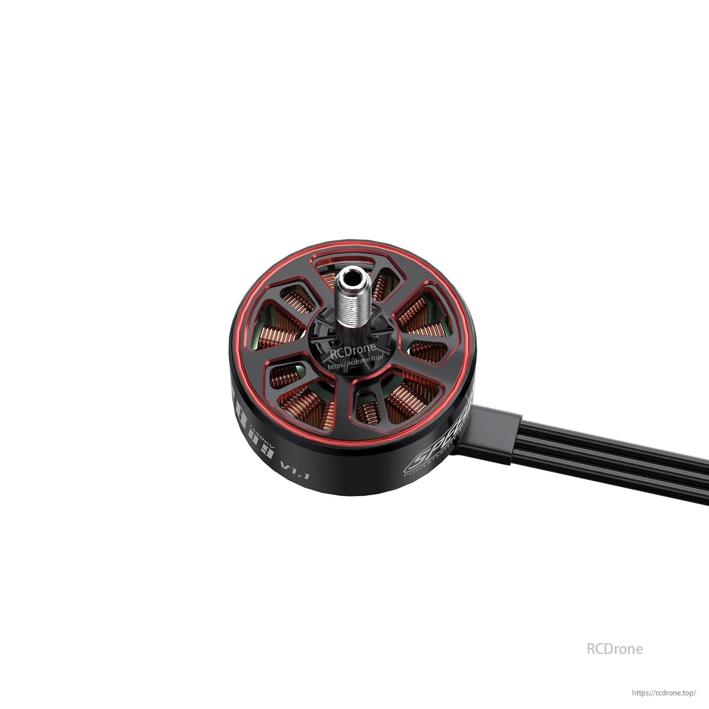 موتور GEPRC SPEEDX2 2809 V1.1 با 1450KV/1280KV، شفت ۵ میلی‌متری، پایه ۱۹x۱۹ میلی‌متر، ولتاژ ۲۵.۲ ولت (۶S)