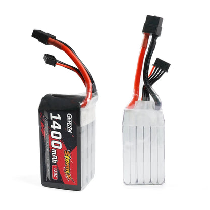 GEPRC Storm 22.2V 6S 1400mAh 120C LiPo Battery with XT60 for FPV Freestyle & Racing Drones