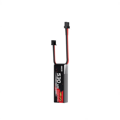 GEPRC Storm 2S 530mAh 90C LiHV Battery (7.6V 2S1P), XT30 Connectors, 3C Fast Charge
