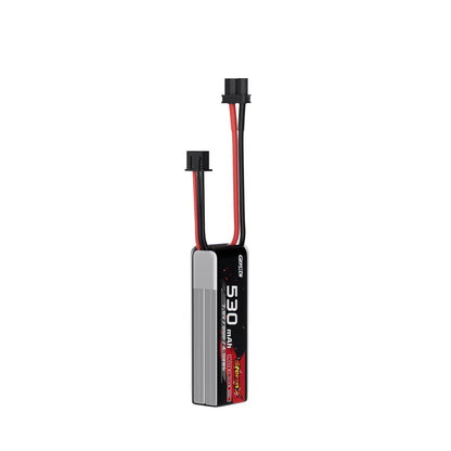 GEPRC Storm 2S 530mAh 90C LiHV Battery (7.6V 2S1P), XT30 Connectors, 3C Fast Charge