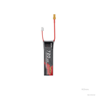 GEPRC Storm 3S 720mAh 100C LiHV Battery, GEPRC Storm 3S 720mAh 100C LiHV XT30 battery designed for micro drones.