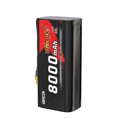 GEPRC Storm IRT21700-40T 22.2V 6S2P 8000mAh 15C Li-Ion Battery for 7-9 Inch Long-Range FPV Drones