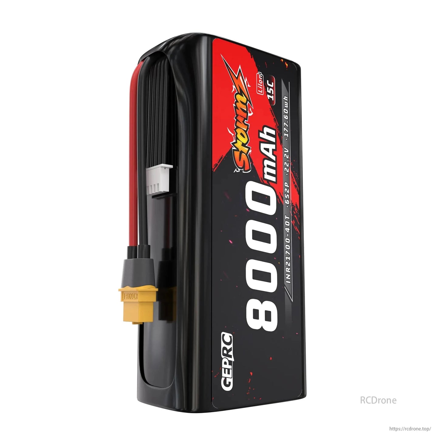 GEPRC Storm IRT21700-40T 22.2V 6S2P 8000mAh 15C Li-Ion Battery for 7-9 Inch Long-Range FPV Drones