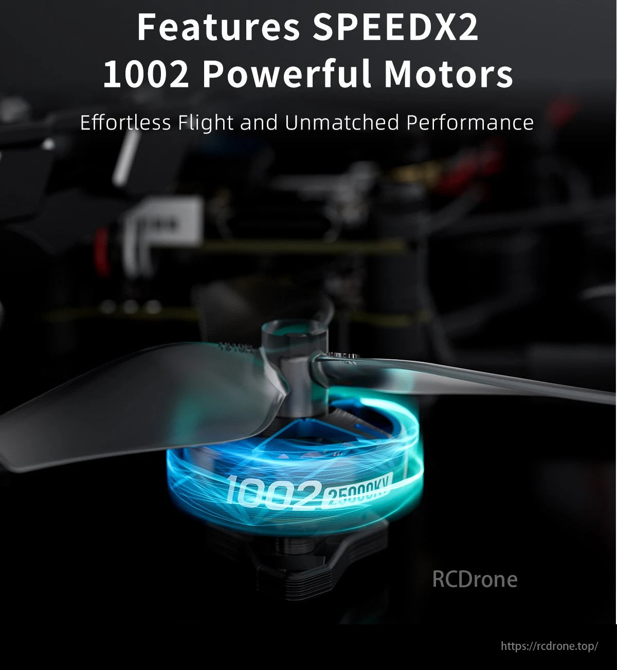 GEPRC T-Cube18 FPV Drone, GEPRC T-Cube18 HD FPV drone with SPEEDX2 1002 motors offers superior performance for smooth flight and advanced features.
