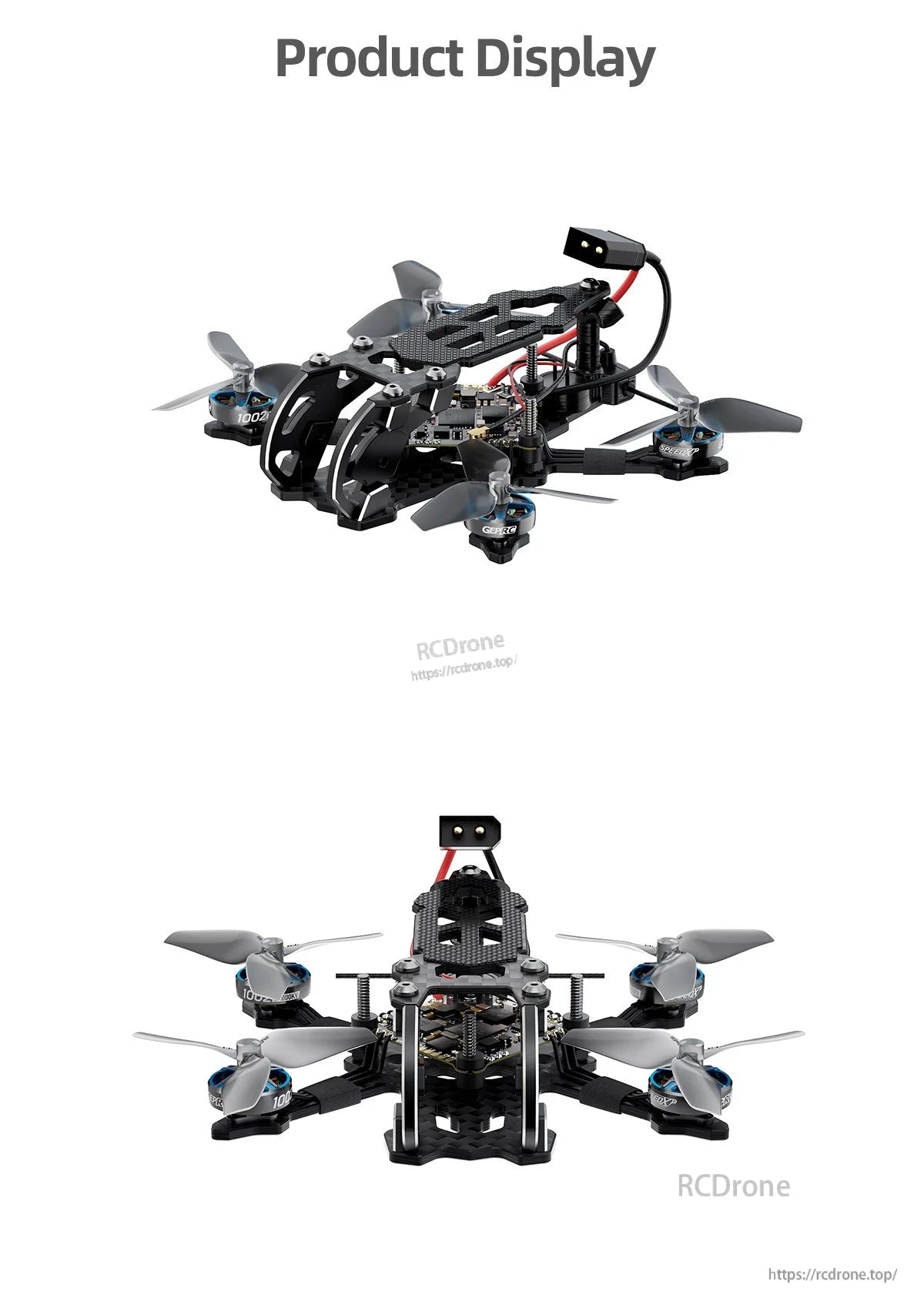 The GEPRC T-Cube18 O4 WTFPV is a compact FPV drone power kit for lightweight indoor/outdoor flying and beginner practice.