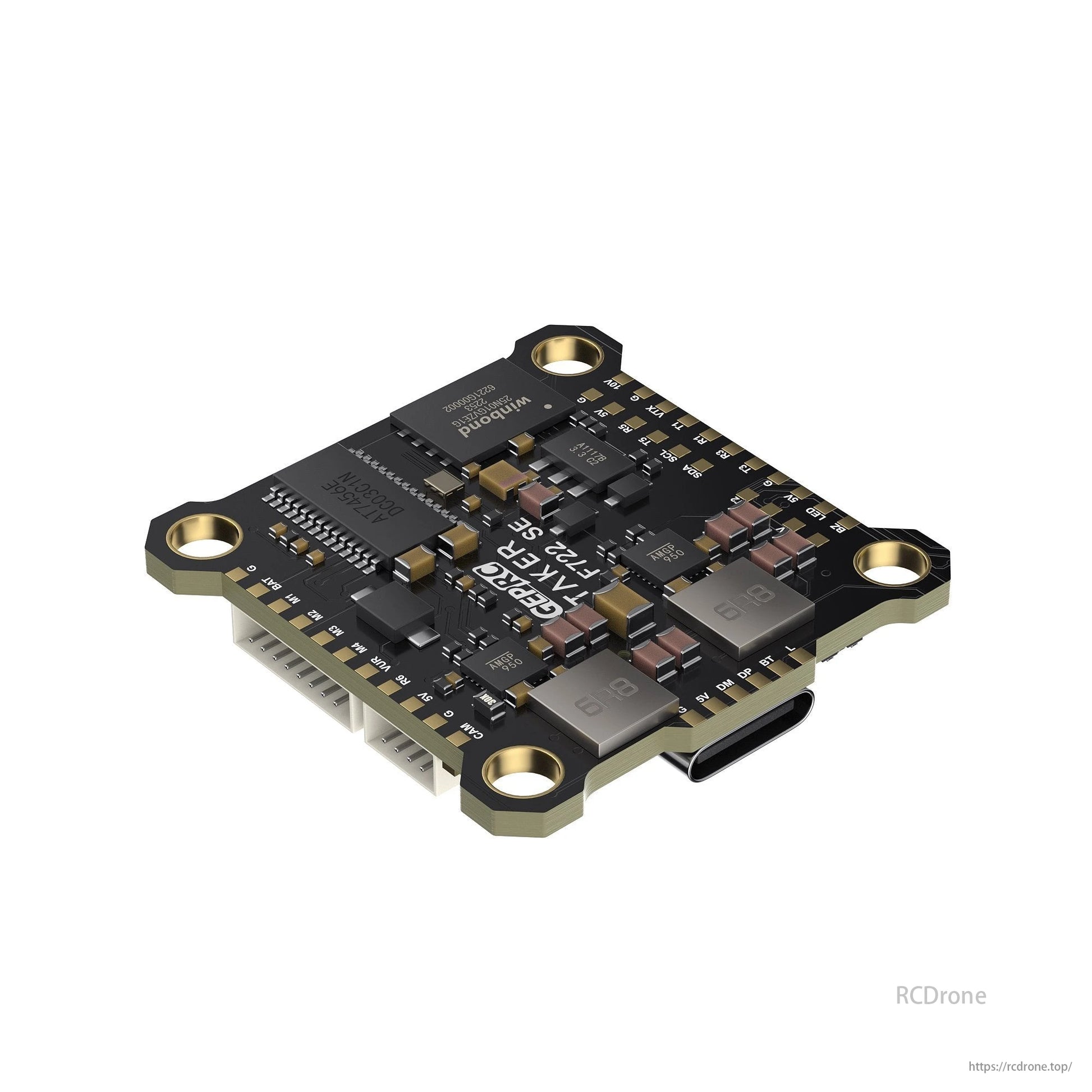 GEPRC TAKER F722 SE Flight Controller – STM32F722, 6 UARTs, 2–6S, MPU6000, Dual BEC, 25.5x25.5mm for FPV Drones