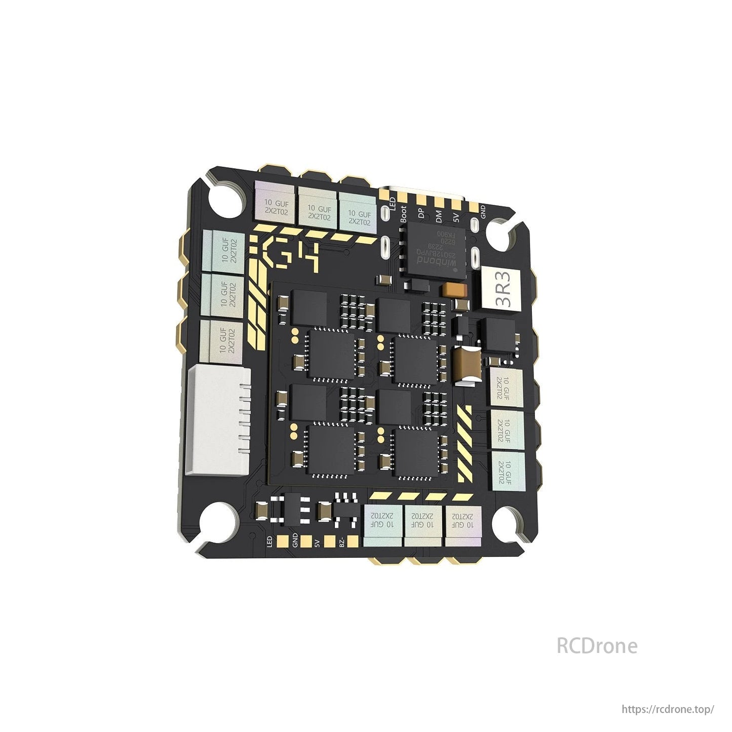 GEPRC TAKER G4 45A 8Bit AIO Flight Controller for FPV Drones - 2–6S, STM32G473, DShot600, 25.5x25.5mm, Betaflight OSD