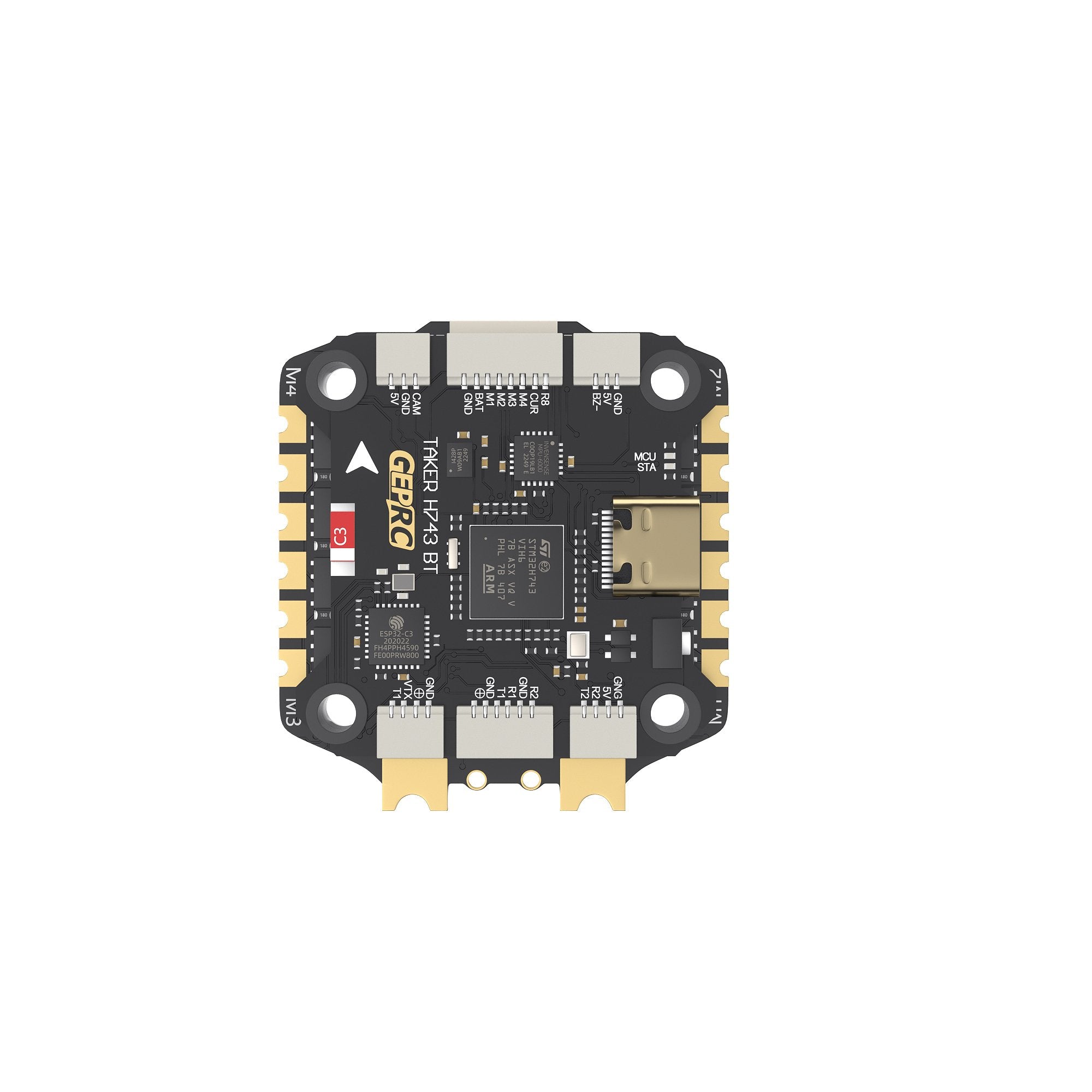 GEPRC TAKER H743 BT 32ビット 65A スタック - STM32H743、デュアル