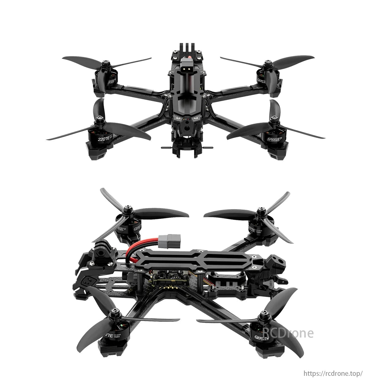 GEPRC Vapor-D5 WTFPV, A flying device available in 5-inch and 6-inch models, designed for every pilot and need, with features like stable flight and excellent shooting.