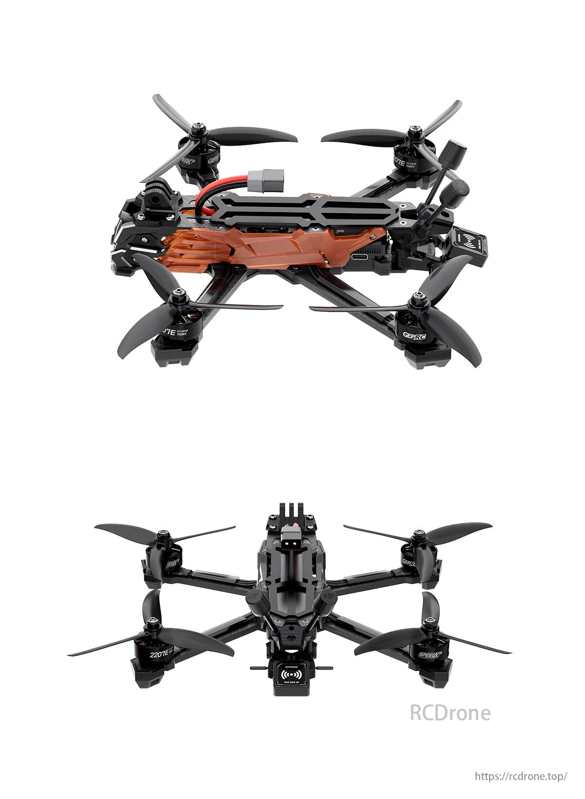 GEPRC Vapor D6 Pro Drone, The DJI O4 Air Unit Pro has a powerful CMOS sensor for clearer images and better low-light performance.