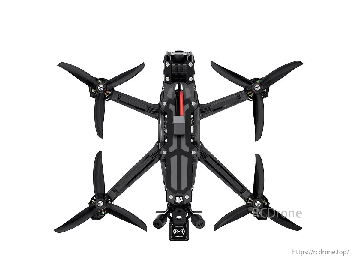 GEPRC Vapor D6 Pro Drone, Wider 5mm carbon fiber arms provide increased durability and a sleek design.