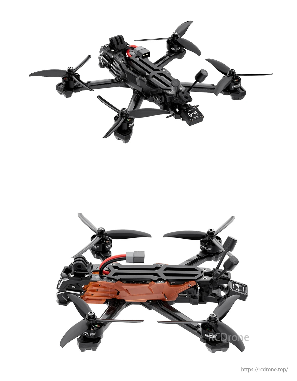 GEPRC Vapor-X5 / D5 5Inch FPV, GEPRC Vapor-X5 is an FPV drone with HD camera and DJI O4 Pro air unit.