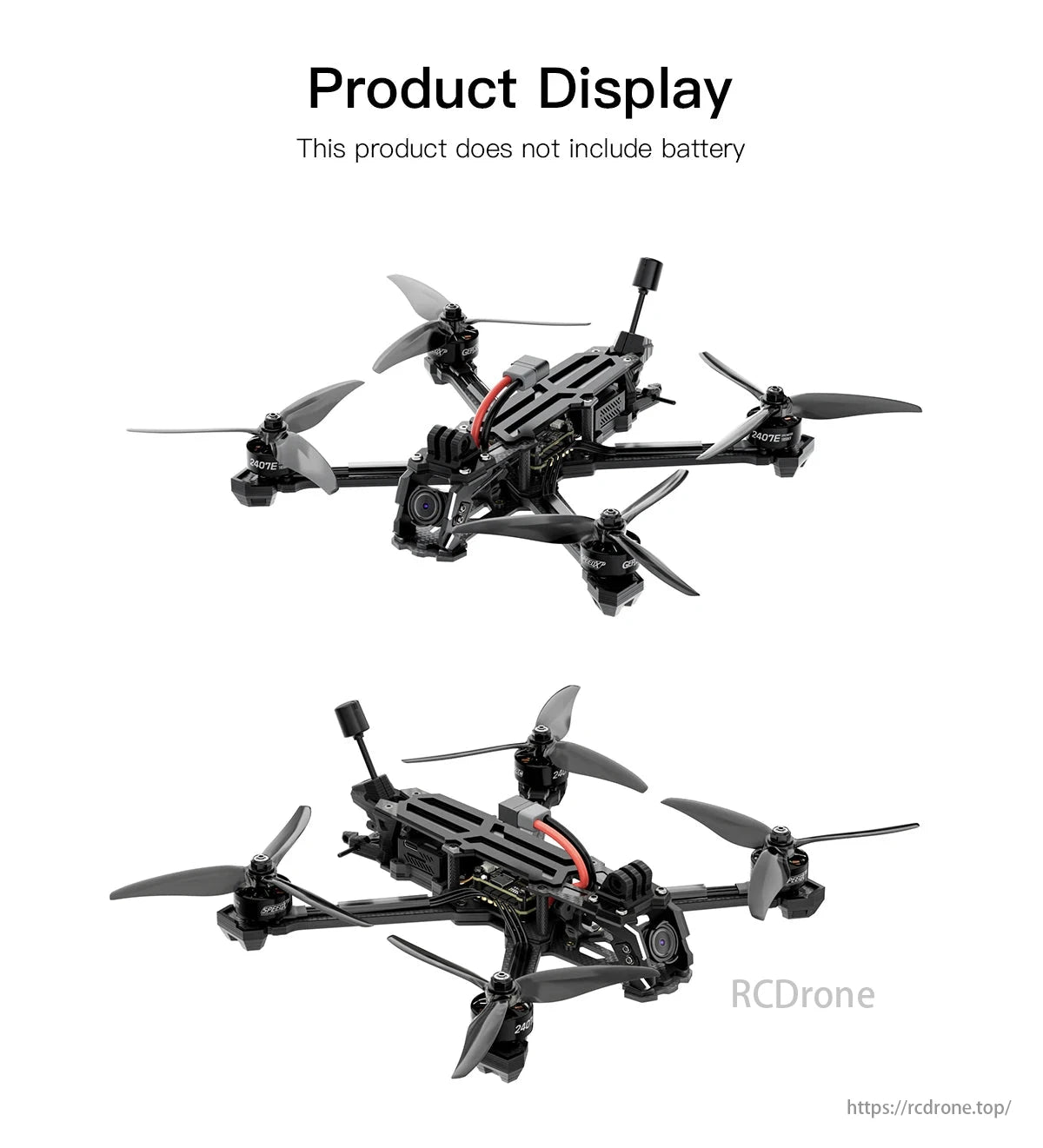 GEPRC Vapor X6 Freestyle Drone product display, without battery.
