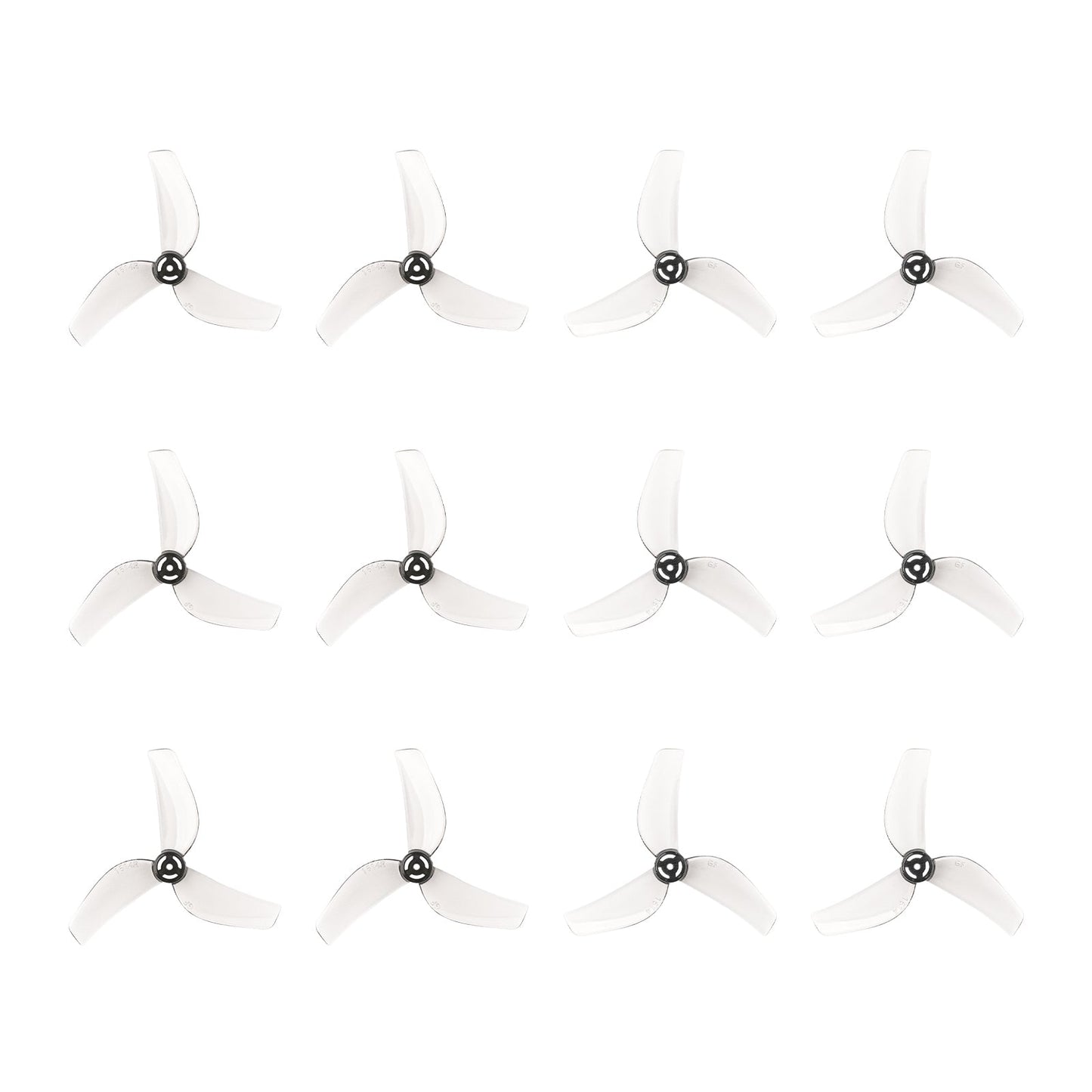 GF 1614 3B Props transparent gray 12psc