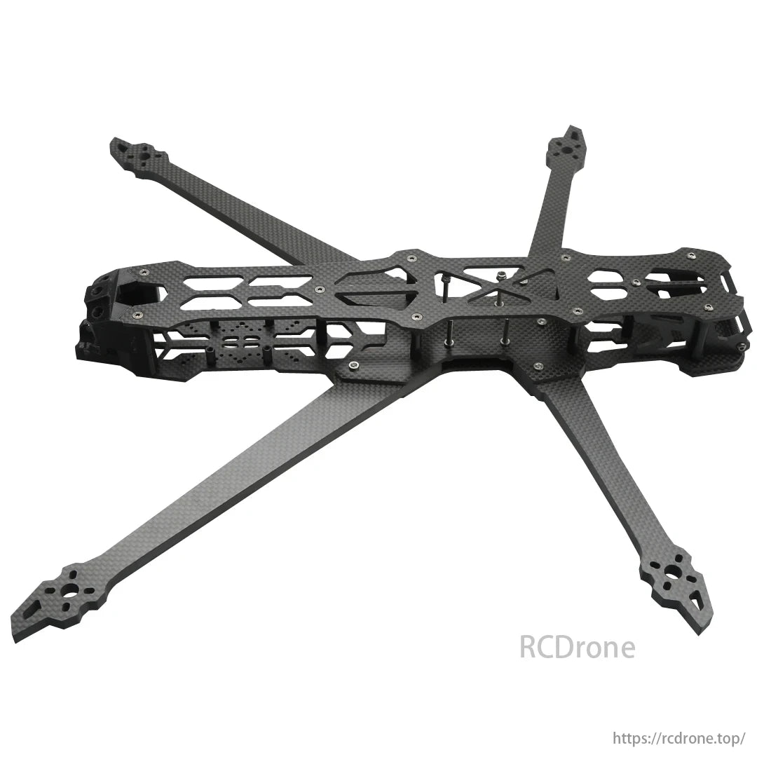 GK V3 15 Inch FPV Frame, Upgraded 15-inch FPV drone frame with high-quality carbon fiber material and long top and bottom plate design for increased stability and durability.