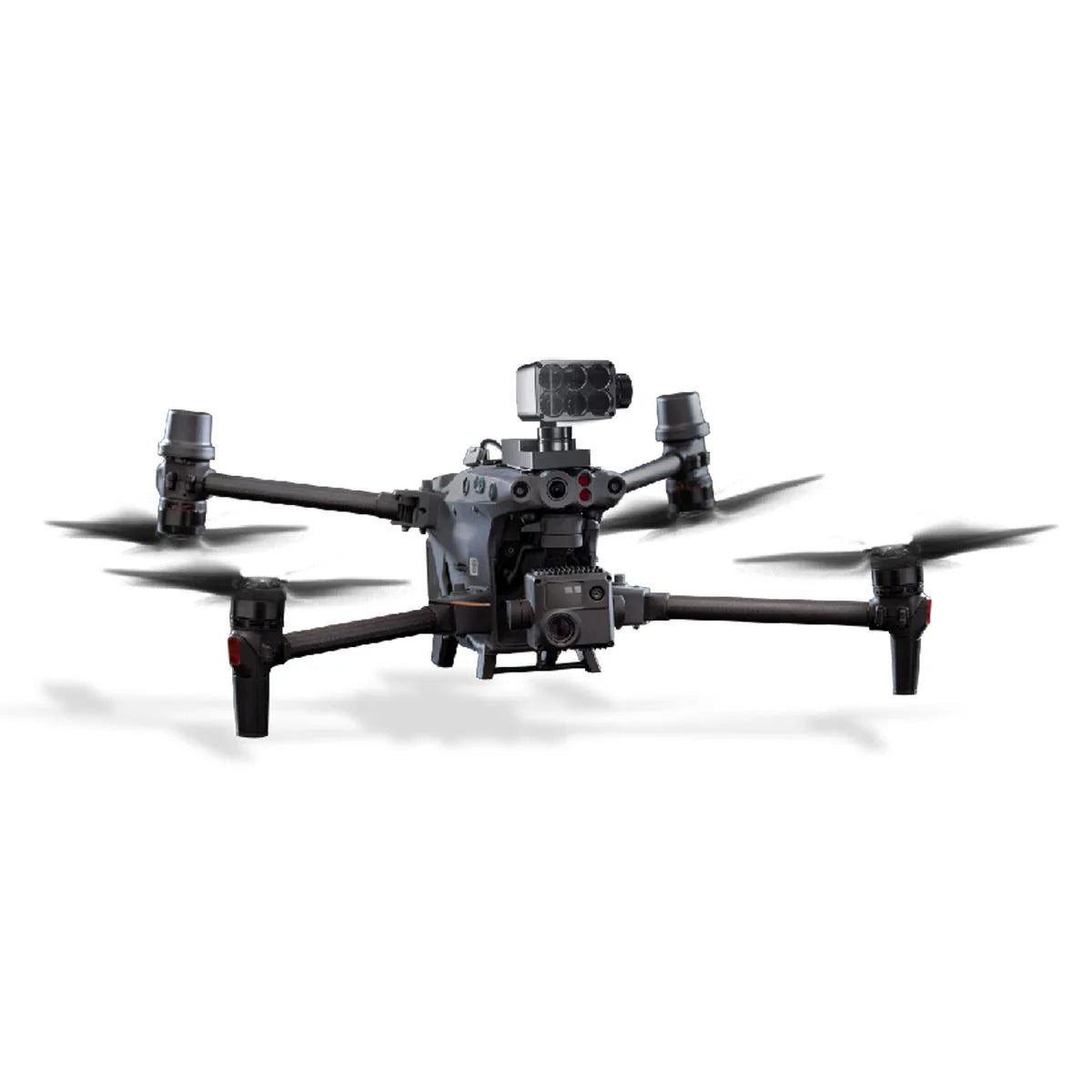 CZI GL60 Mini Gimbal Drone Searchlight, The Three-Axis Stabilized Gimbal uses anti-shake technology to compensate for drone movement in real-time with high accuracy.
