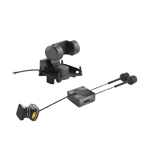 Walksnail Moonlight FPV camera kit with gimbal mount, VTX module, camera and dual antennas