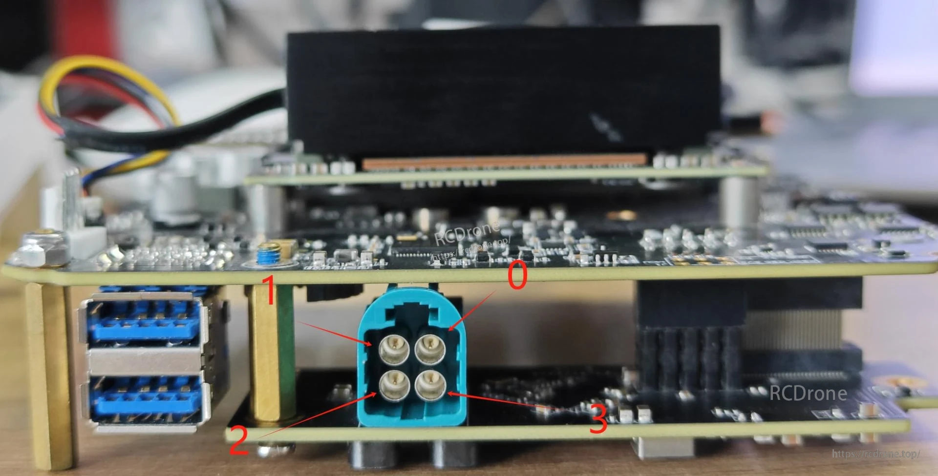 GMSL Board 4-Camera, The MAX96712 deserializer enables up to 4 camera connections with data and power over a single coaxial cable, supporting resolutions up to 3840H*2160V.