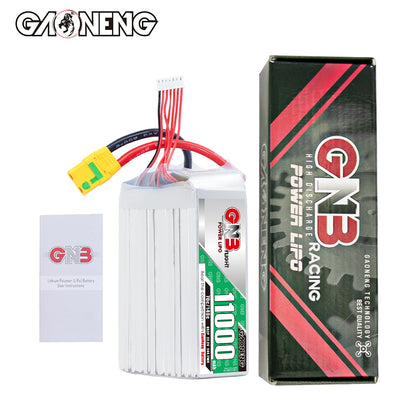 GAONENG GNB 6S 22.2V 11000mAh 11AH 70g RC LiPo Battery XT90S Anti Spark