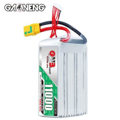 GAONENG GNB 6S 22.2V 11000mAh 11AH 70g RC LiPo Battery XT90S Anti Spark