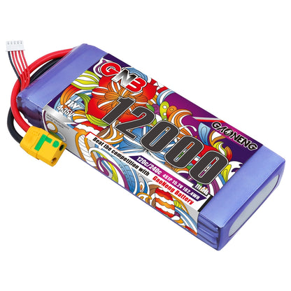 GAONENG GNB 4S 15.2V HV 12000mAh 120C RC LiPo Battery XT90S