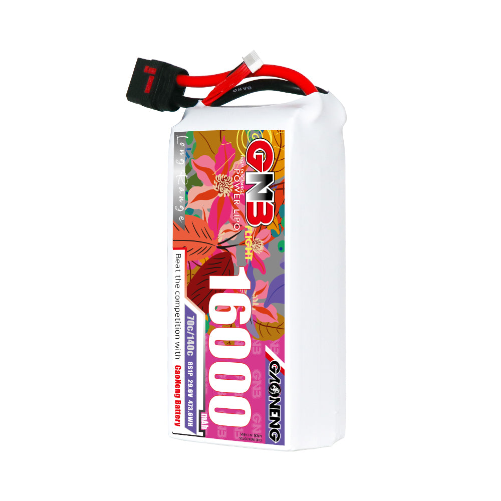GAONENG GNB 6S1P 22.2V 16000mAh 70C RC LiPo Battery QS8