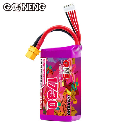 GAONENG GNB 4S 14.8V 1730mAh 160C XT60 LiPo Battery