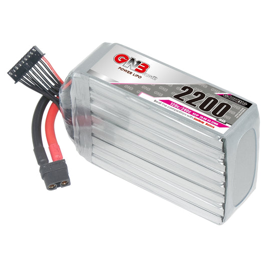 GAONENG GNB 8S 2200mAh 120C LiPo battery with XT60 connector and balance lead