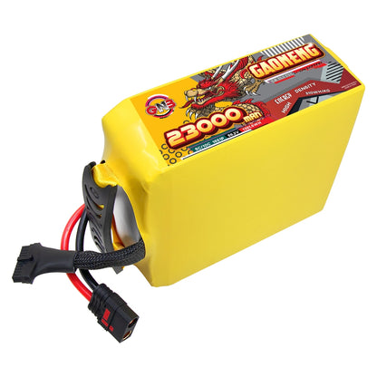 GAONENG GNB 23000mAh 16S 59.2V semi solid state Li-ion battery pack with QS8-S lead