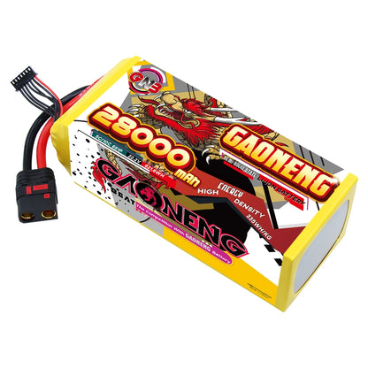 GAONENG GNB 28000mAh 6S 22.2V semi-solid-state Li-ion battery pack with QS8-S connector