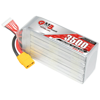 GAONENG GNB35008S110A 8S 29.6V 3500mAh 110C LiPo battery with XT90 connector and balance lead