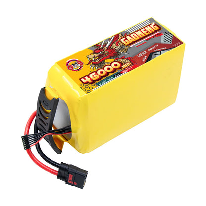 GAONENG GNB 46000mah 6S 22.2V 5C QS8 Semi Solid State Li-ion Battery 310WH/kg
