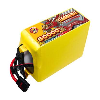 GAONENG GNB600008S5SS 60000mAh 8S 29.6V semi-solid Li-ion battery pack with QS8 lead