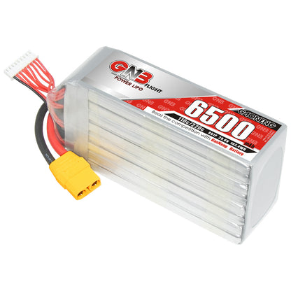 GAONENG GNB 8S 6500mAh 110C LiPo battery pack with XT90 plug and balance lead