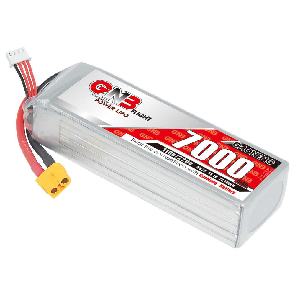 GAONENG GNB 3S 11.1V 7000mAh 110C LiPo Battery XT60