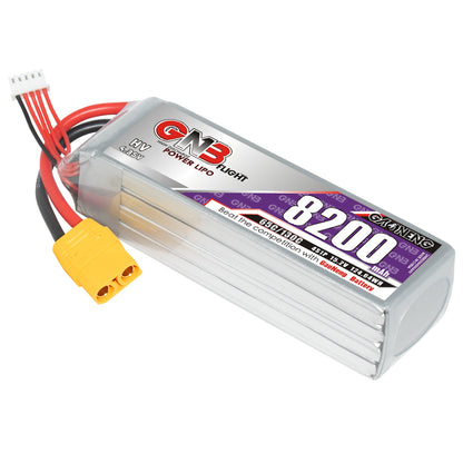 GAONENG GNB82004S65AHV 4S 8200mAh LiHV LiPo battery with XT90 connector and balance lead