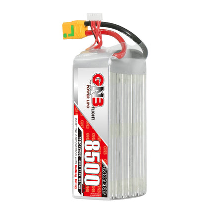 GAONENG GNB 6S 22.2V 8500mAh 110C RC LiPo Battery pack with XT90S anti-spark connector