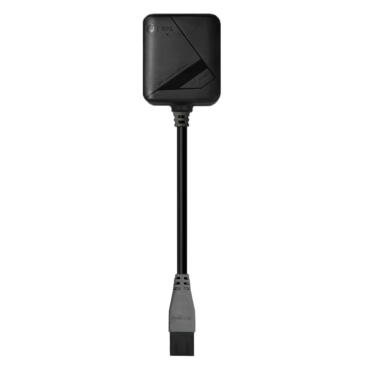Flywing H2 UART Black GPS Accessory — Compact GPS Module with Integrated Cable for Flywing H2
